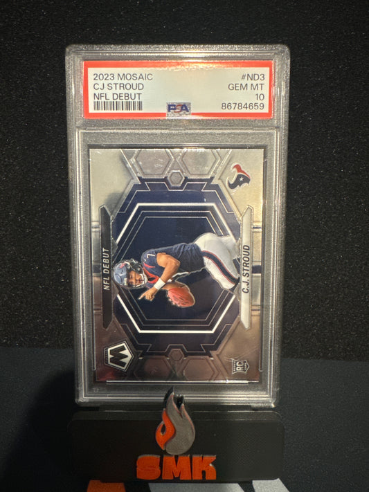 2023 Mosaic NFL Debut CJ Stroud PSA 10