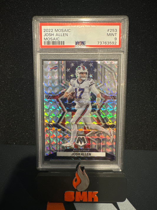 2022 Mosaic Josh Allen PSA 9