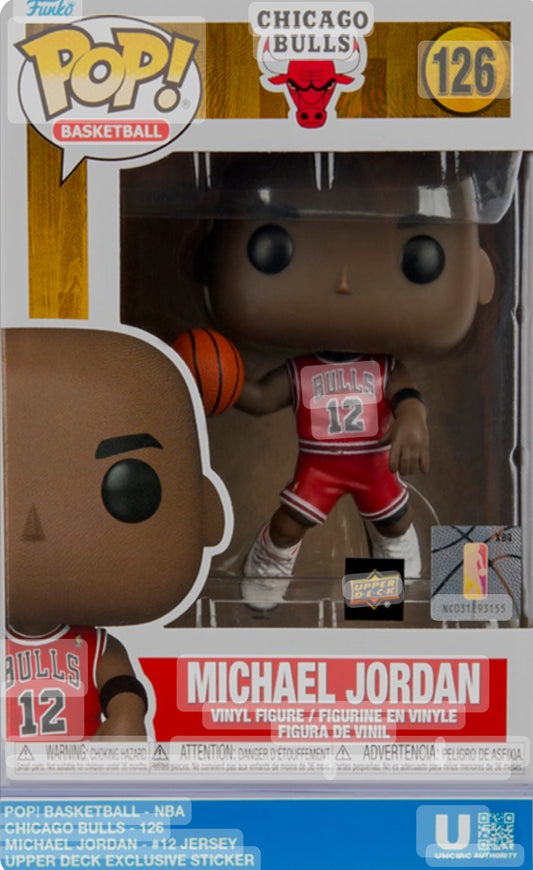 Michael Jordan Jersey #12 Funk Pop!!